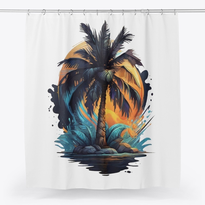 Palm Tree Illustration Design
