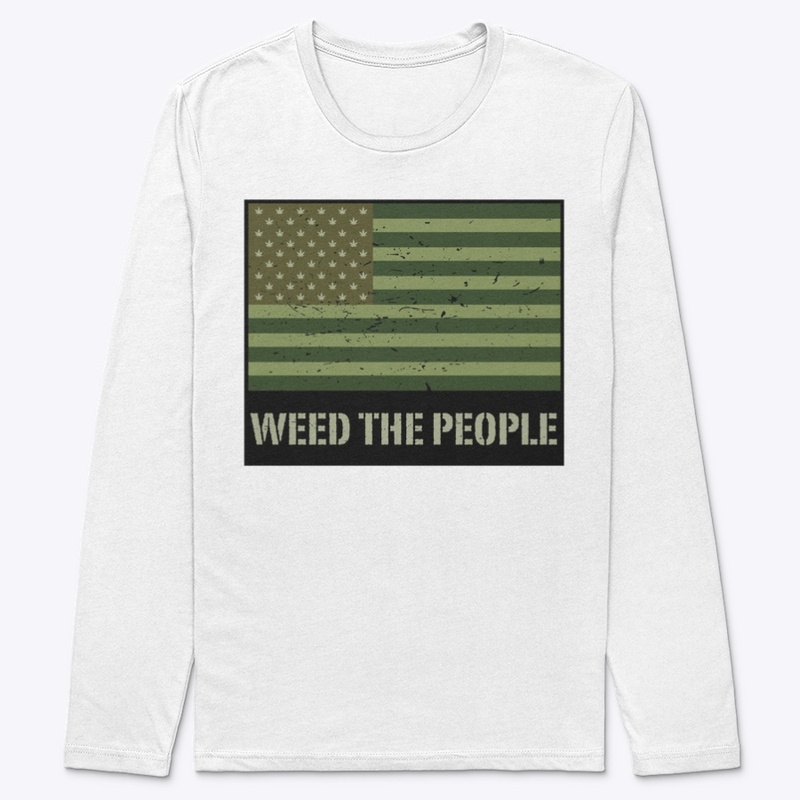 Weed The People Flag