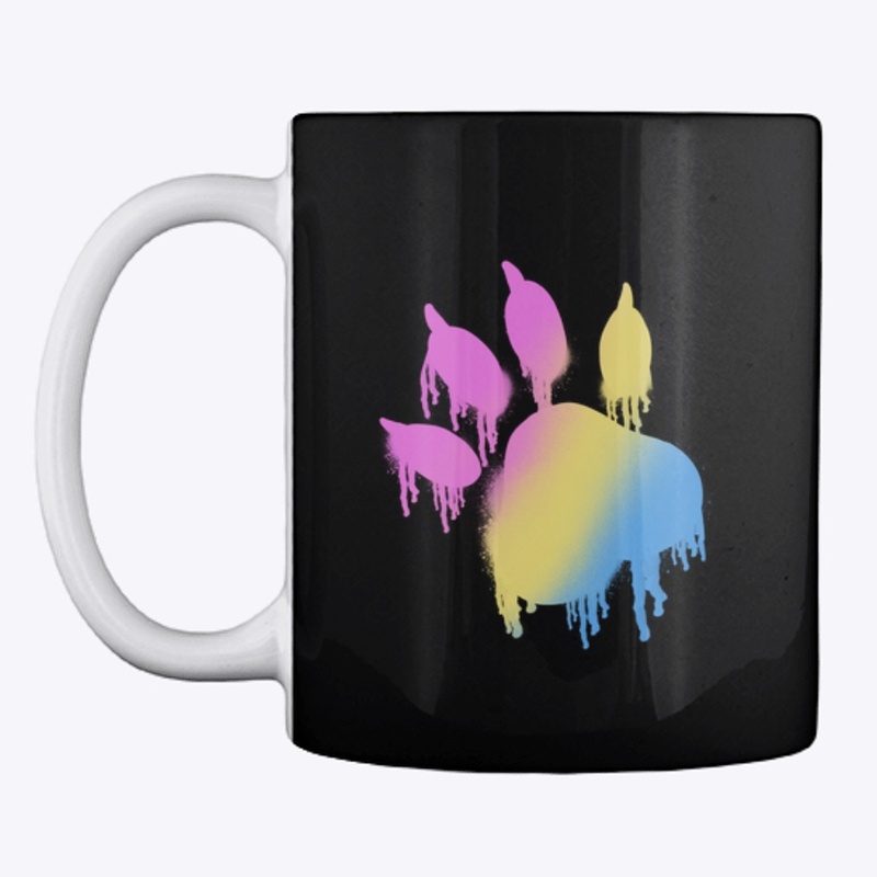 Pansexual Paw Splat