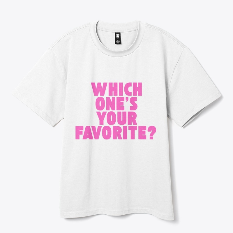 Which One’s Your Favorite? T-Shirt Desig