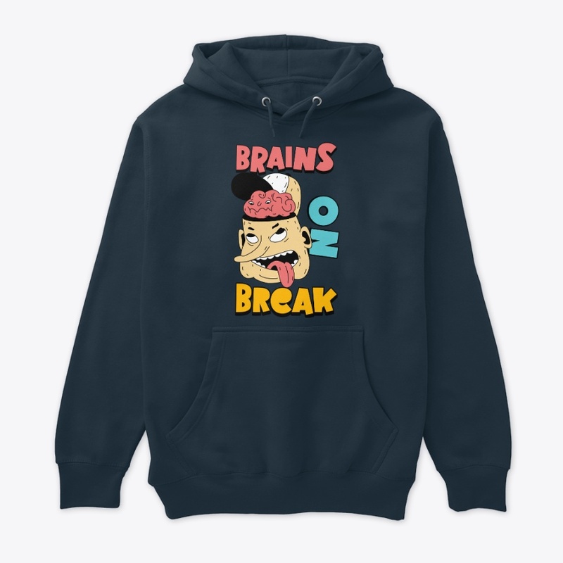 Brain’s On Break Funny Graphic T-Shirt