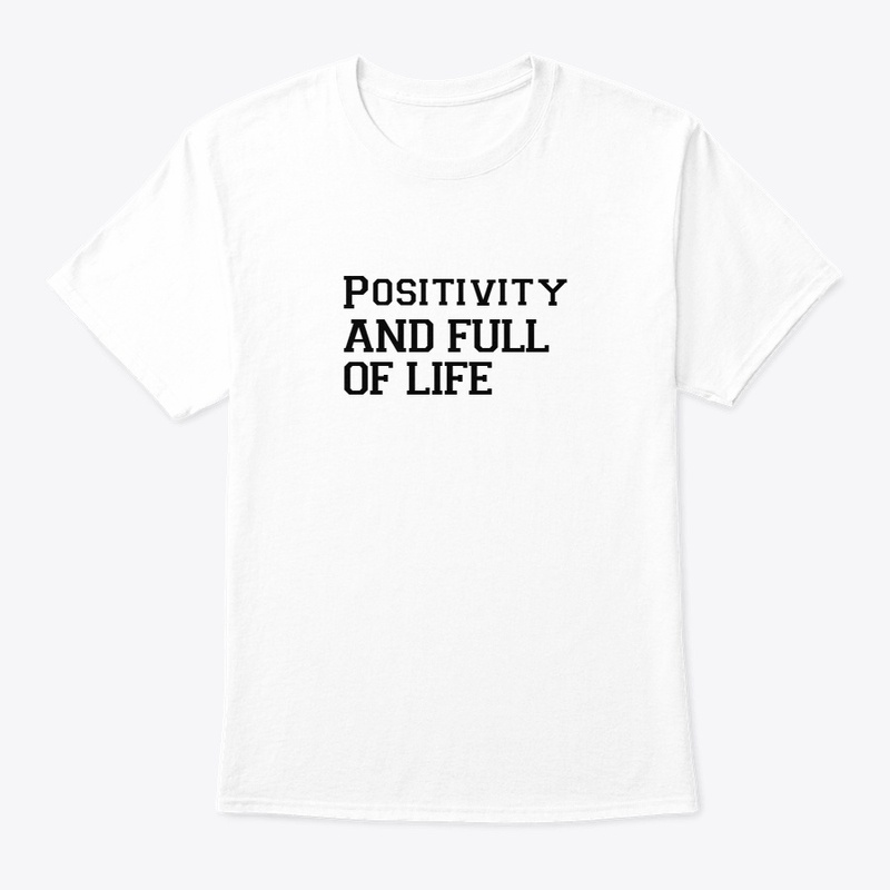 Positivity and full of life apparel