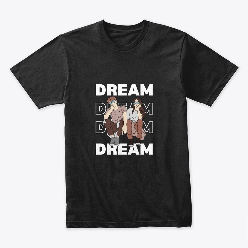 dream couple t shirt black cute couple