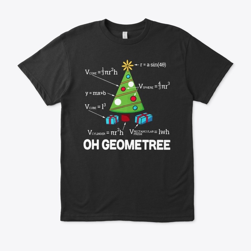 OH Geometree Christmas Teaching Shirt