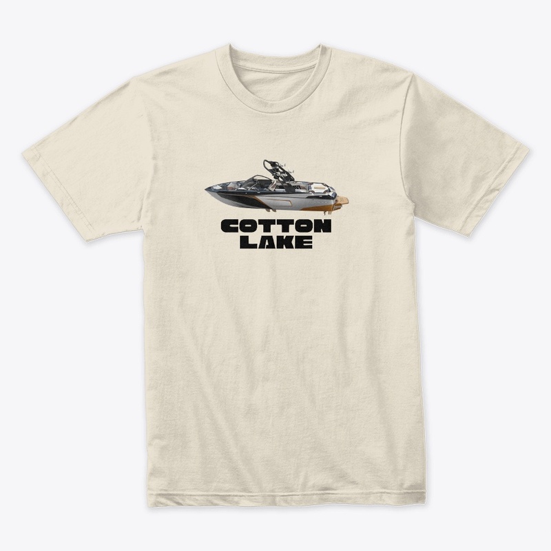 Tan Boat - Cotton Lake