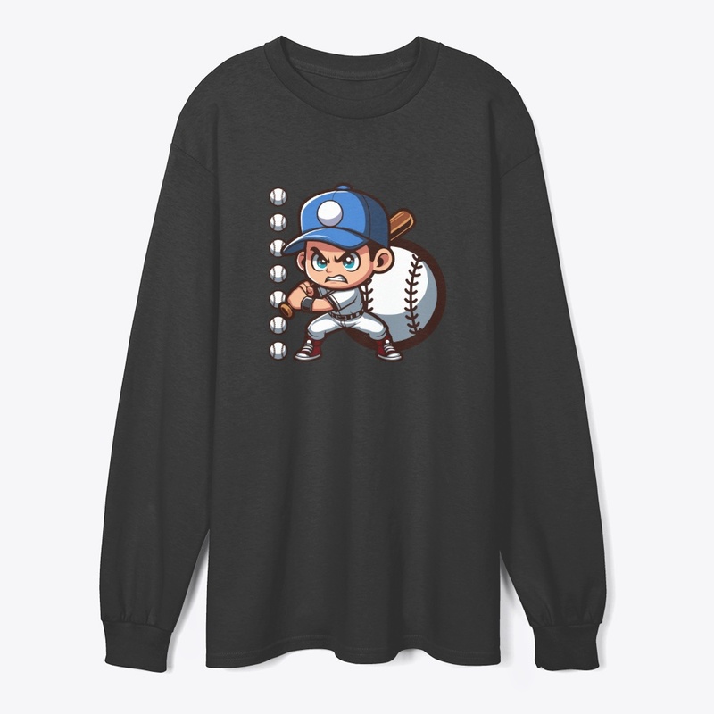 Aggressive Little League Batter