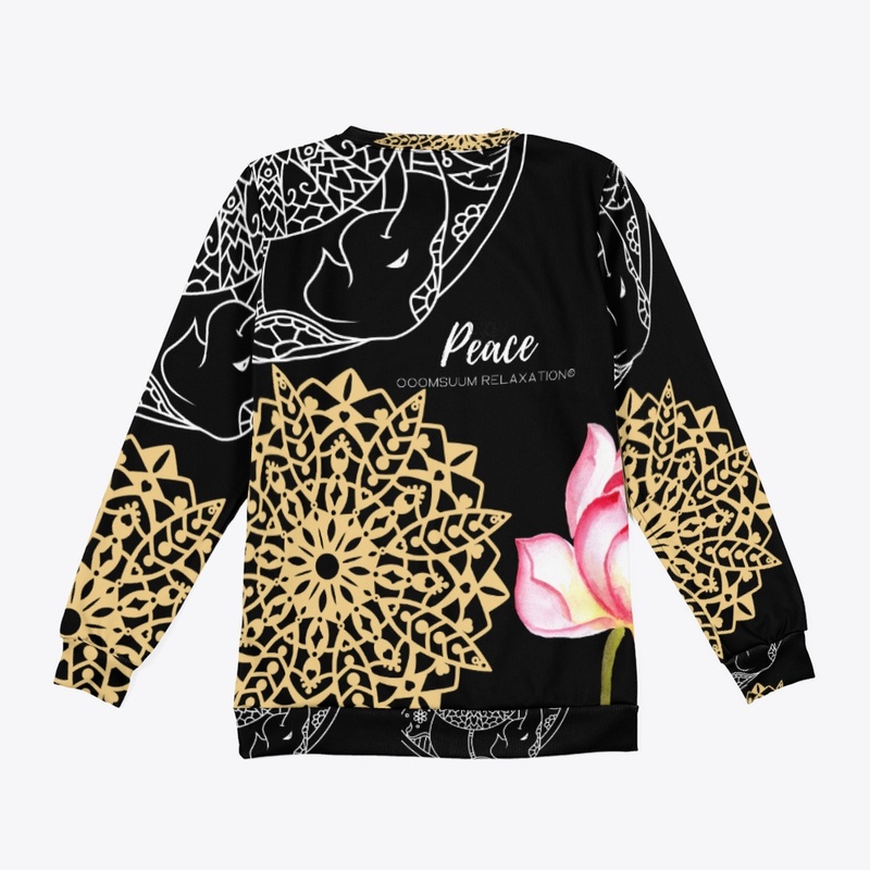 PEACE♥ Mandala Floral Art Sweatshirt
