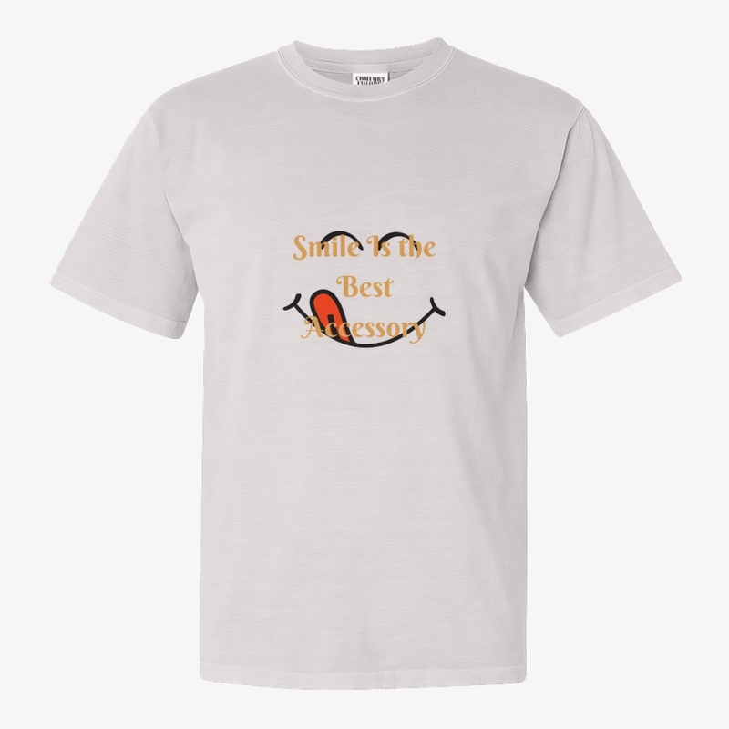 Smile Is the Best Accessory Typography