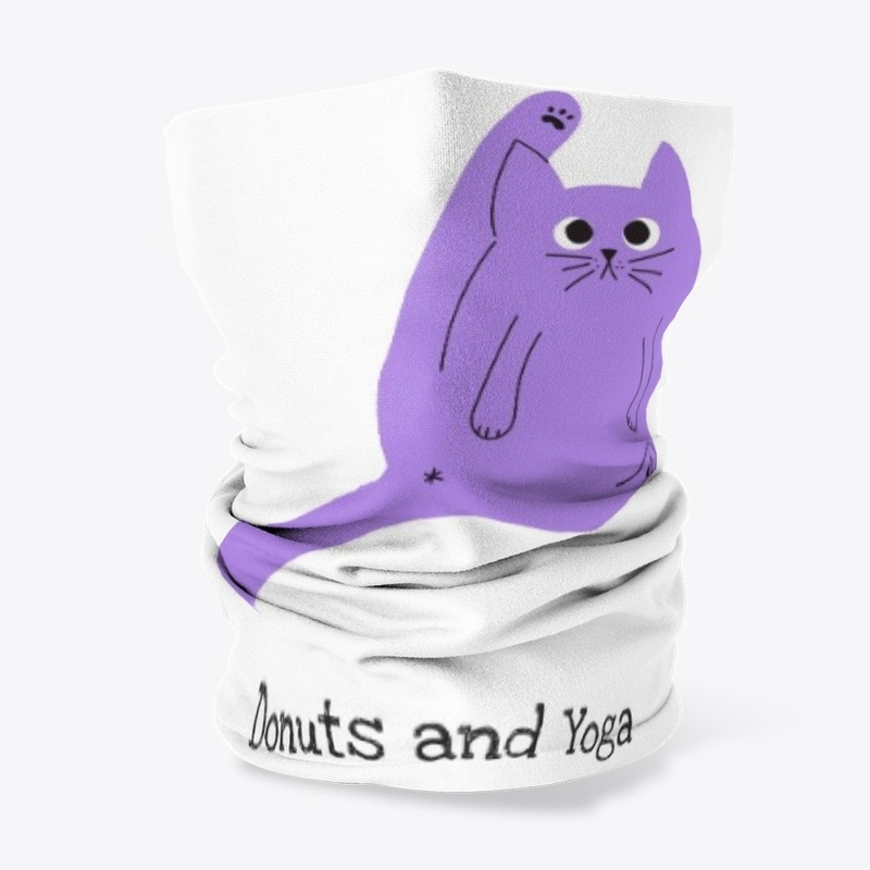 Donuts and yoga cat
