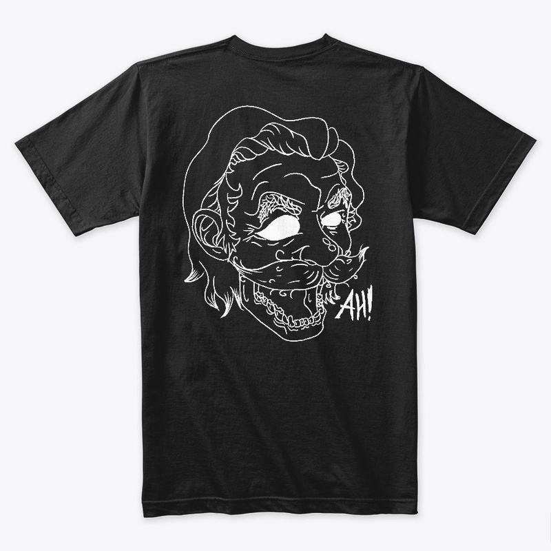 Half Way Sober Inverted Skull Tee