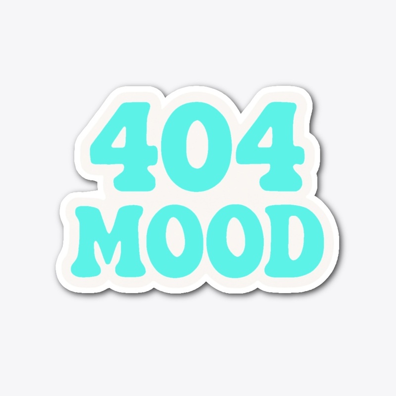 404 Mood | Y2K Aesthetic Glitch Merch