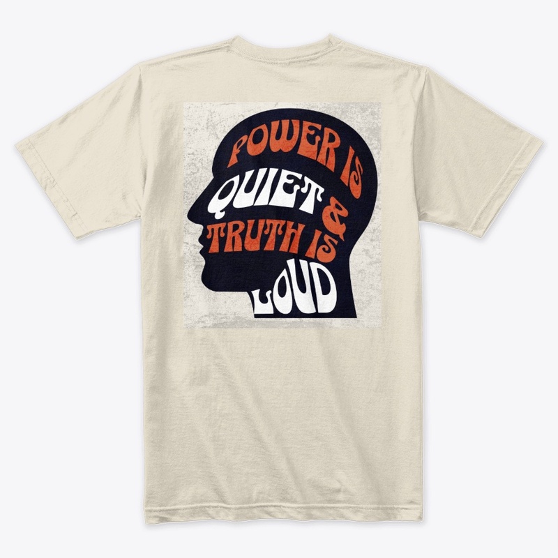 BACK Graphic Tee - Power is Quiet v2