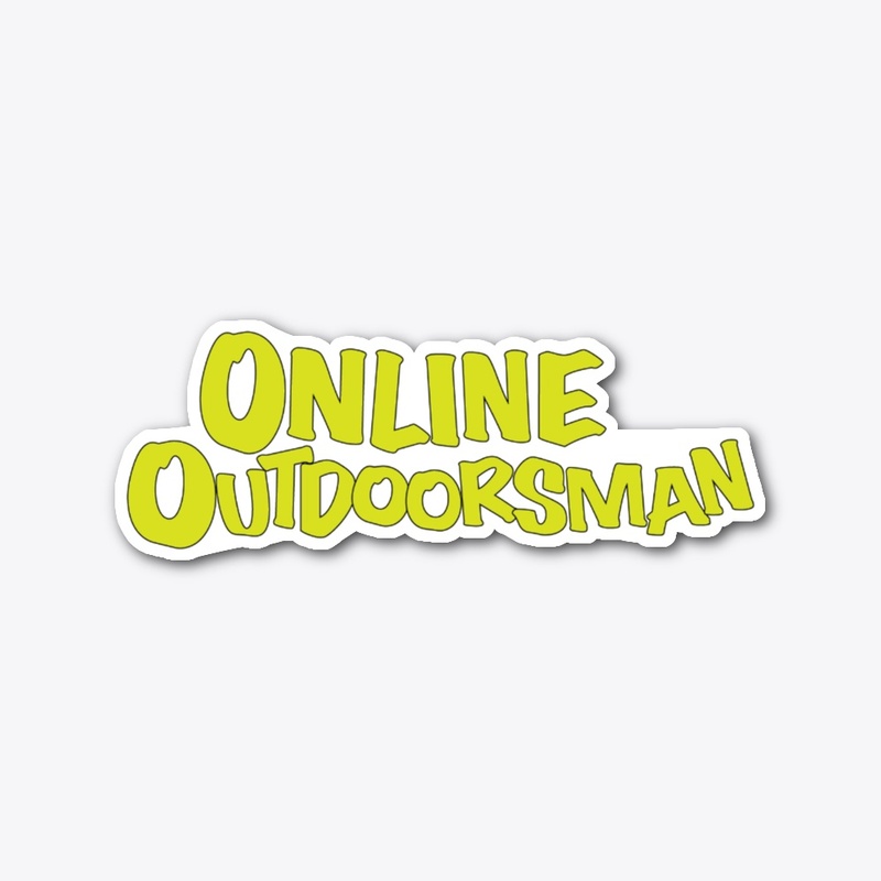 Online Outdoorsman Sticker