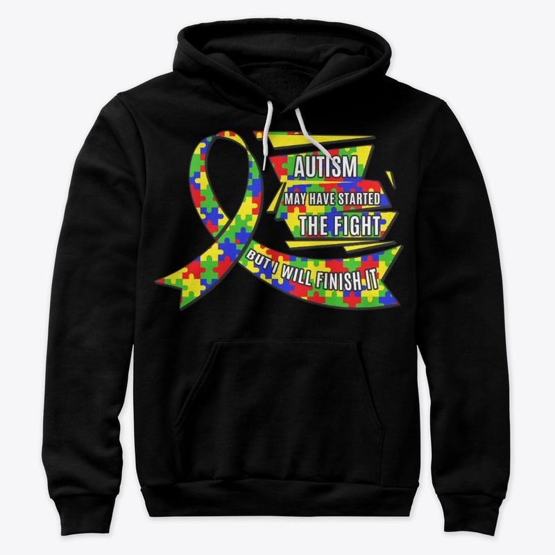 Autism Awareness Gift Finish The Fight