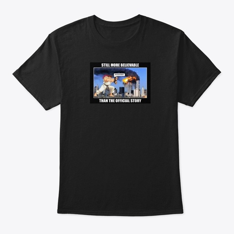 Hadouken Black T-Shirt Front