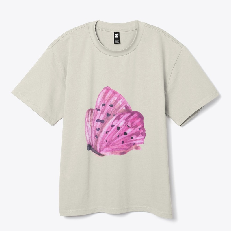 pink butterfly
