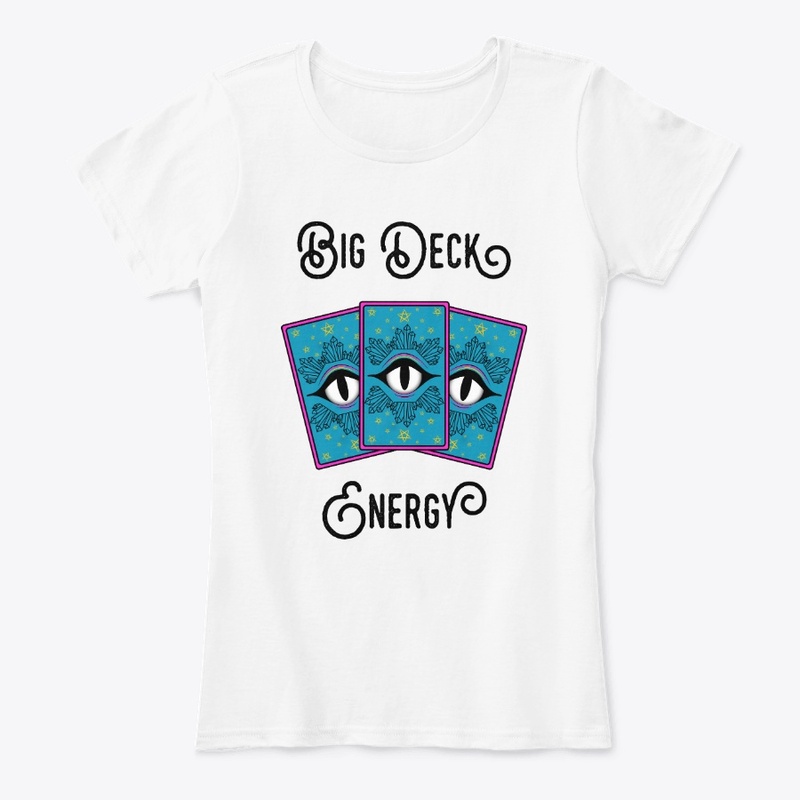 Big Deck Energy in White