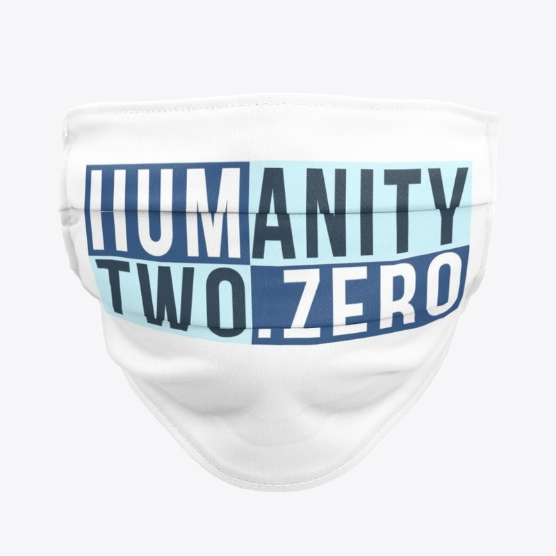 Humanity TWO.ZERO Face Mask (White)