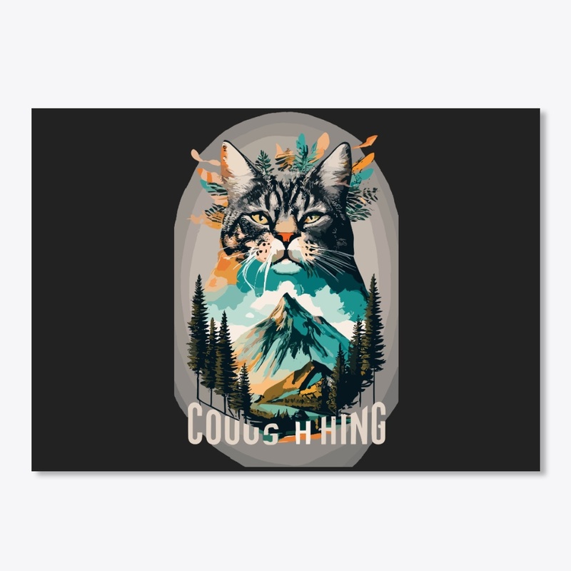 Design with "Cat coughing"