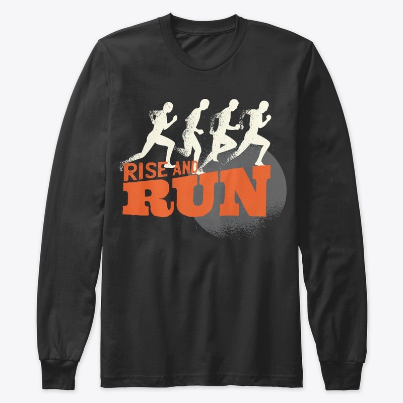 Funny Running Lover Gift - Rise And Run
