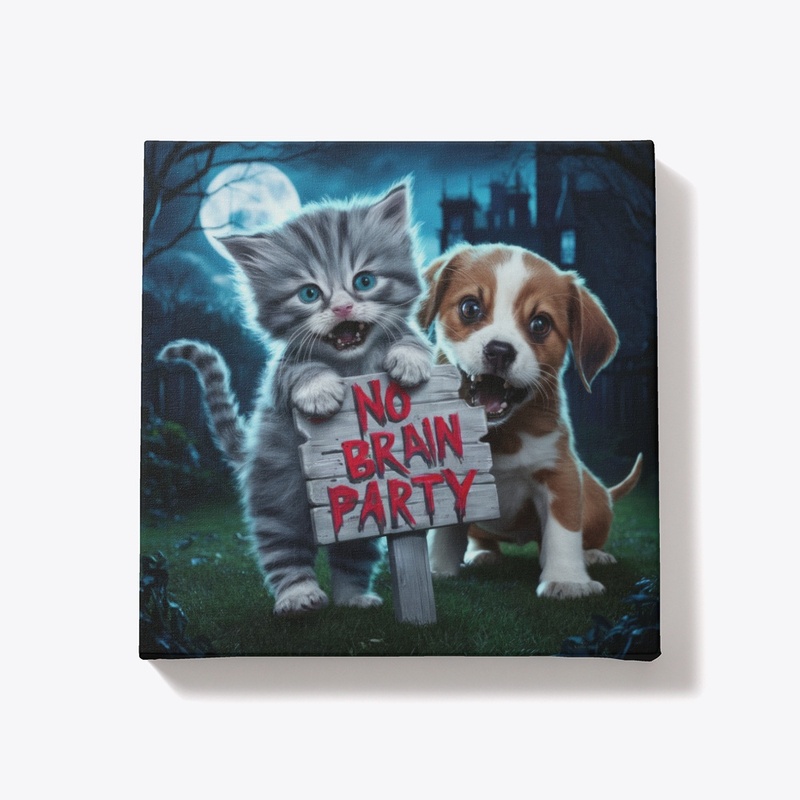 No Brain Party: Spooky Pet Fun