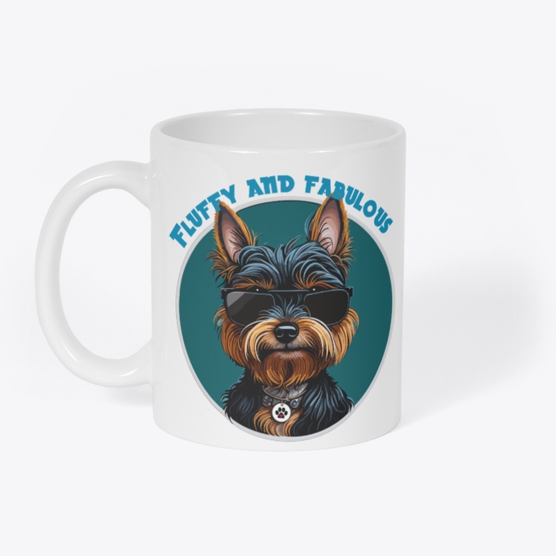 Fluffy and Fabulous Yorkie
