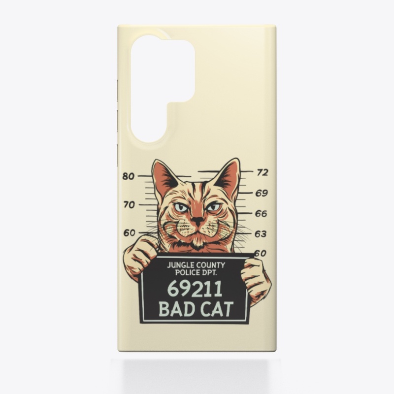 Funny Criminal Cat Mugshot