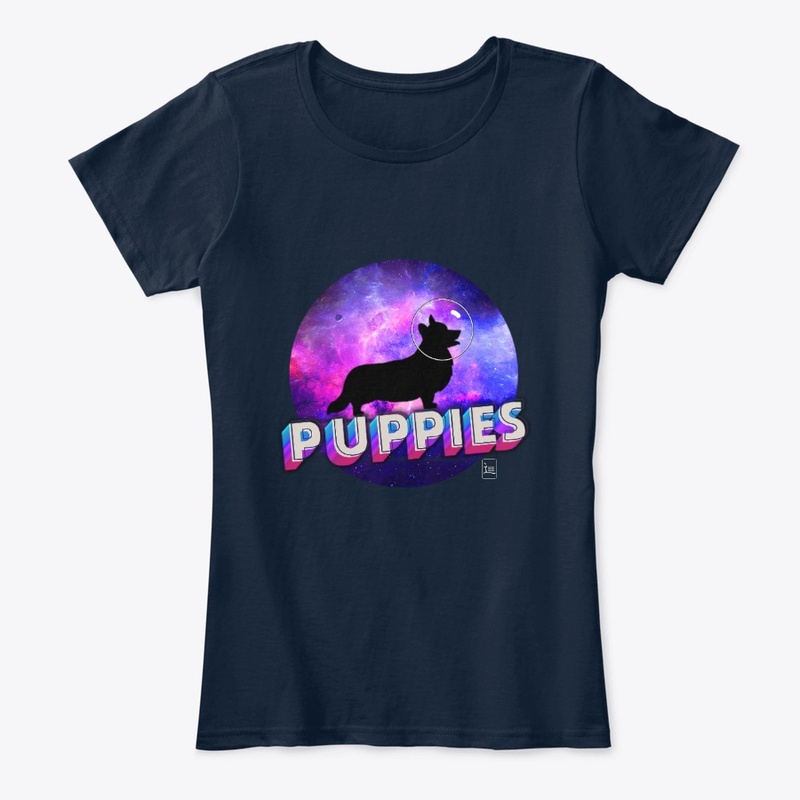 Puppies In Space (Corgi)