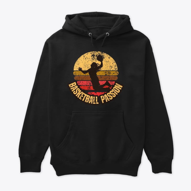Retro Basketball Passion Vintage Sports