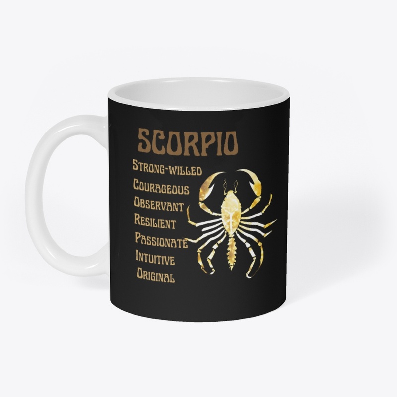 Tshirt for Scorpio sun sign