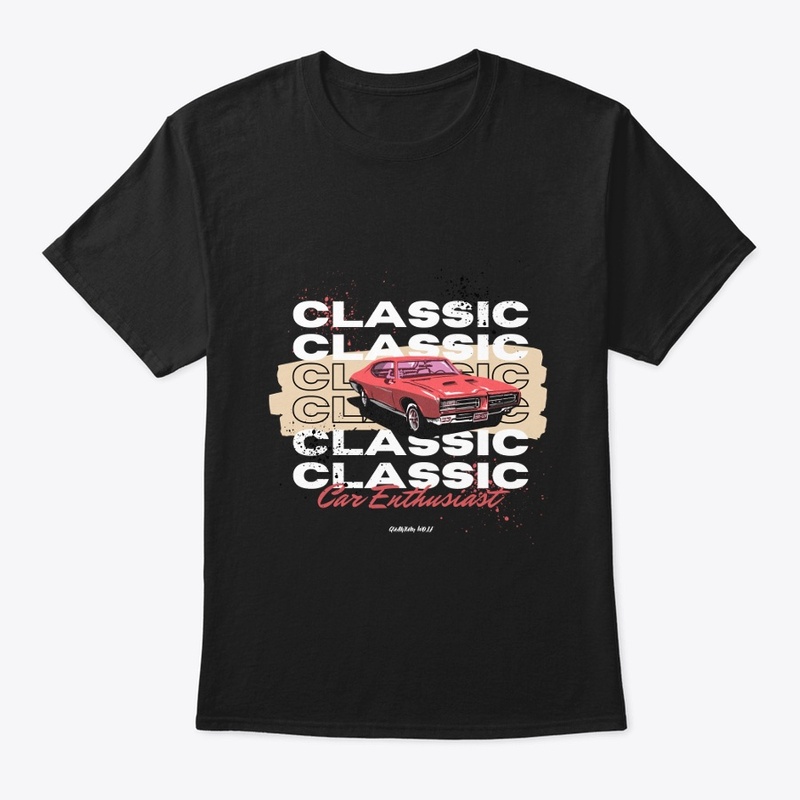 "CLASSIC CAR" TEE BY QUANTUM WOLF 