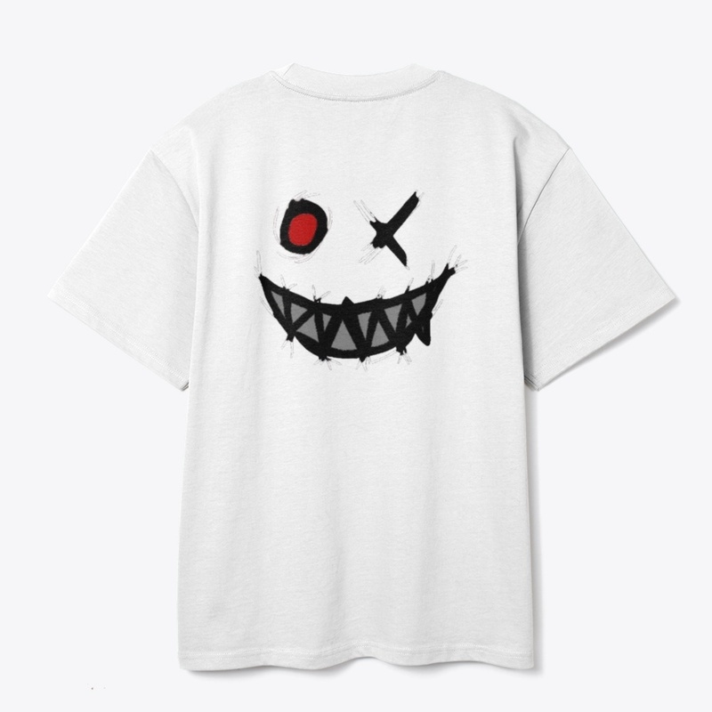 Cyber Glitch Evil Grin Premium Merch
