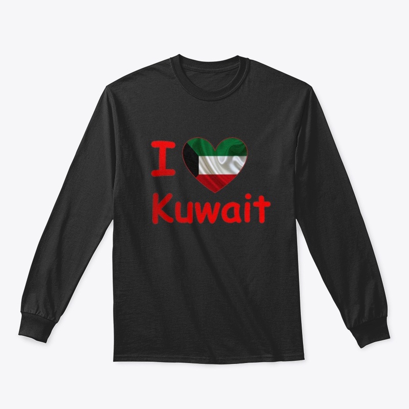 I love Kuwait T-shirt design 