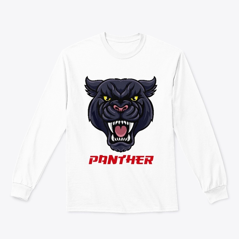 Panther Face &amp; Text