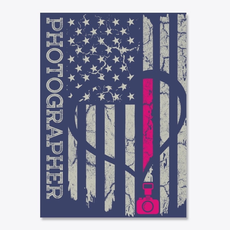 US Flag Photographer Blanket