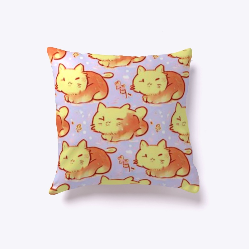 Charming Kitten Cuddle Pillow