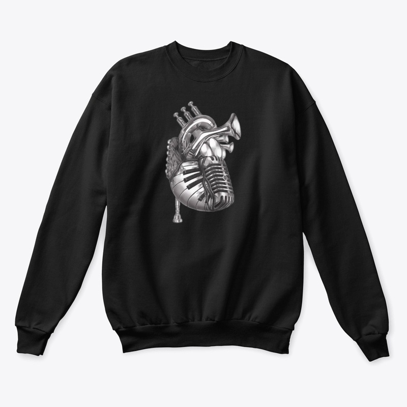 Heart music T-shirt