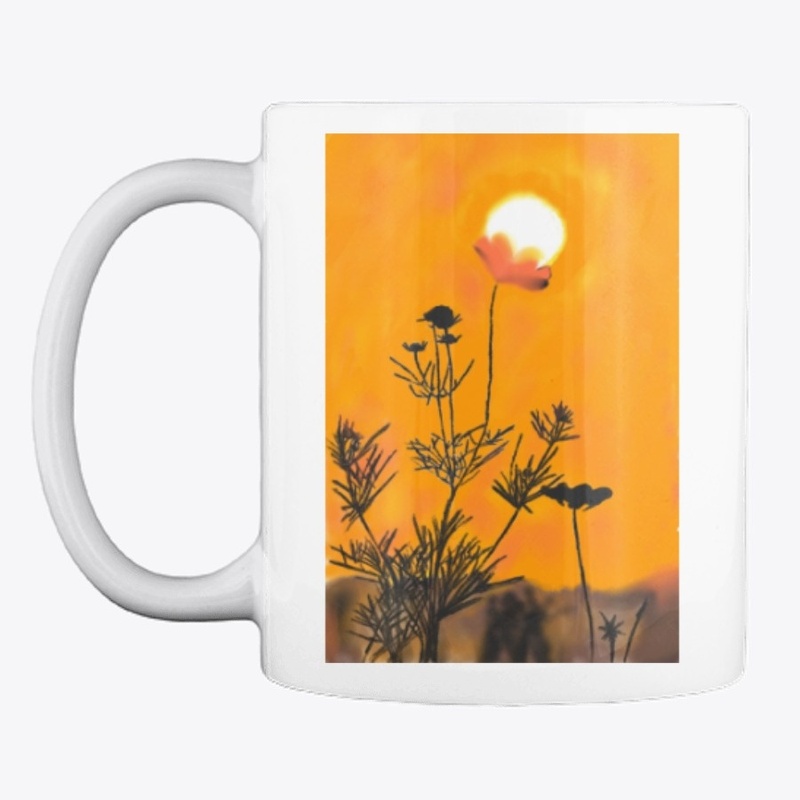 Sun Flower - Hand Drawn