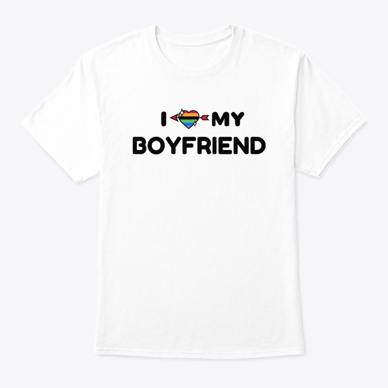 I love my boyfriend (rainbow)