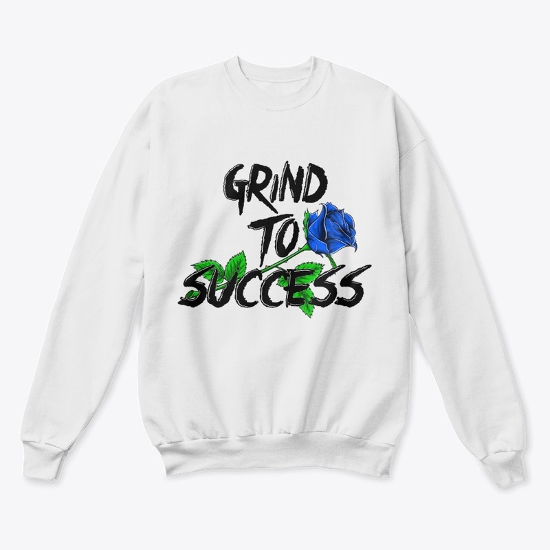 Grind To Success V1 (Black/Blue Rose)