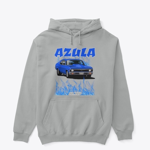 Azula Hoodie Sport Grey T-Shirt Front