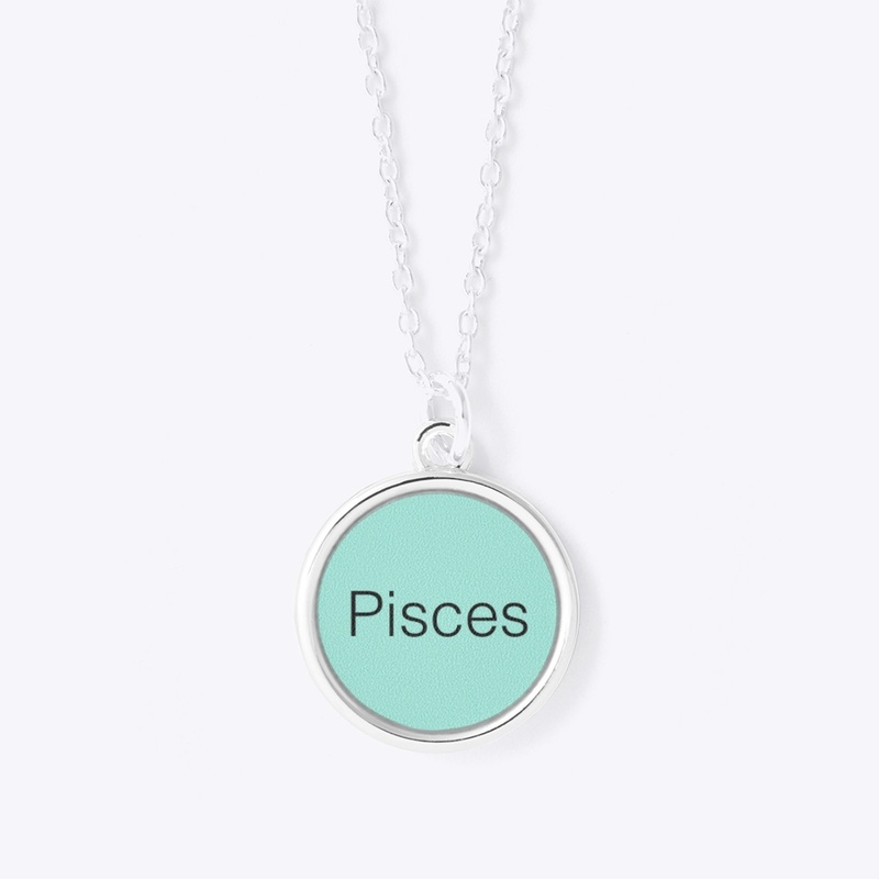 Zodiac Circle Pendant Pisces(WATER)