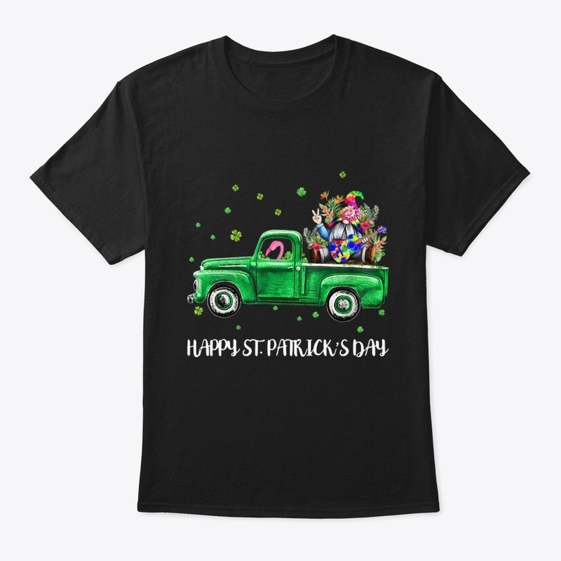 St Patrick's Day Truck Gnomes