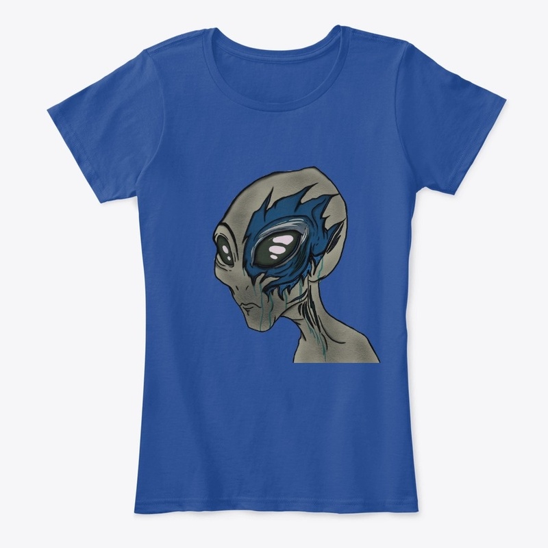 Navy Alien Head
