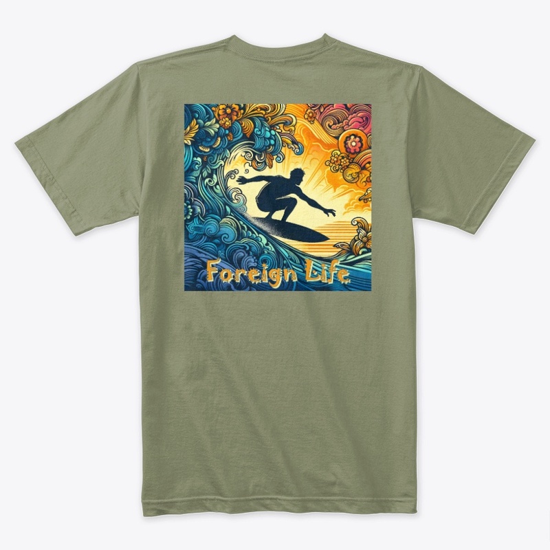 Foreign Life Surf Shirt Aloha