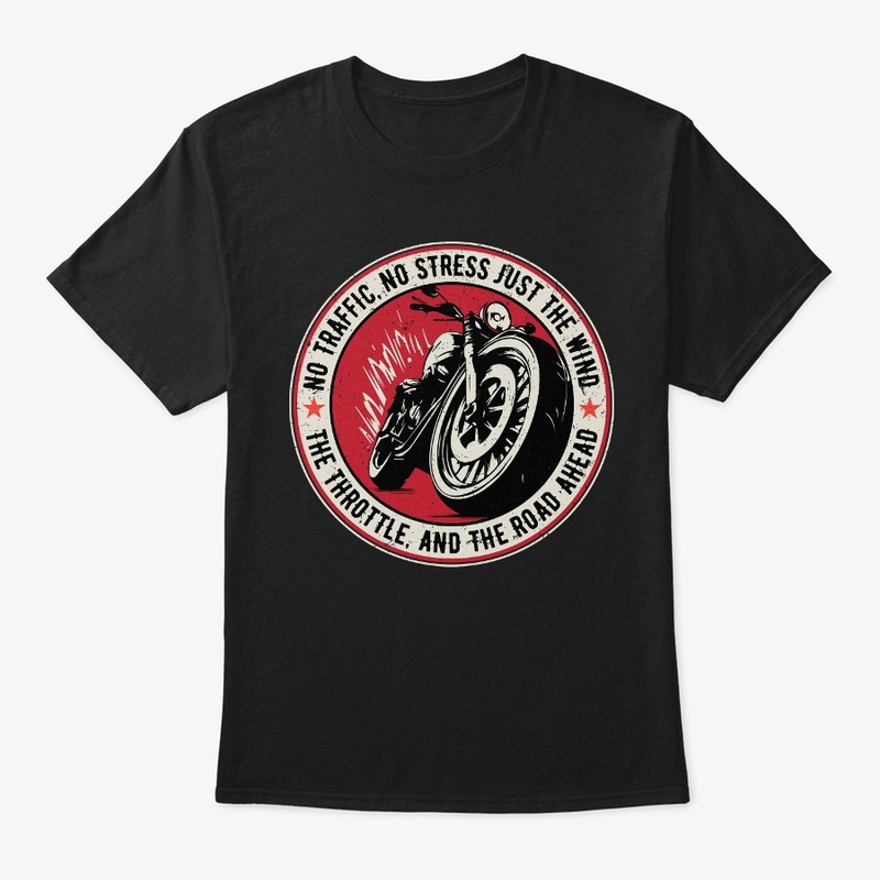 Ride Free, Stress Less t shirt design