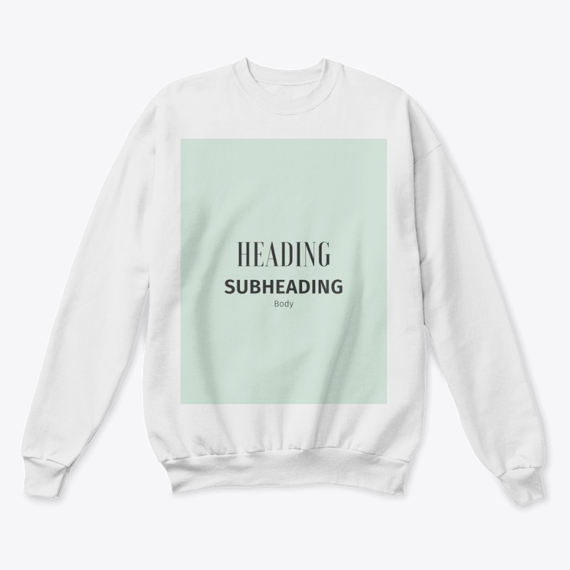 "Graphic Text Tee"