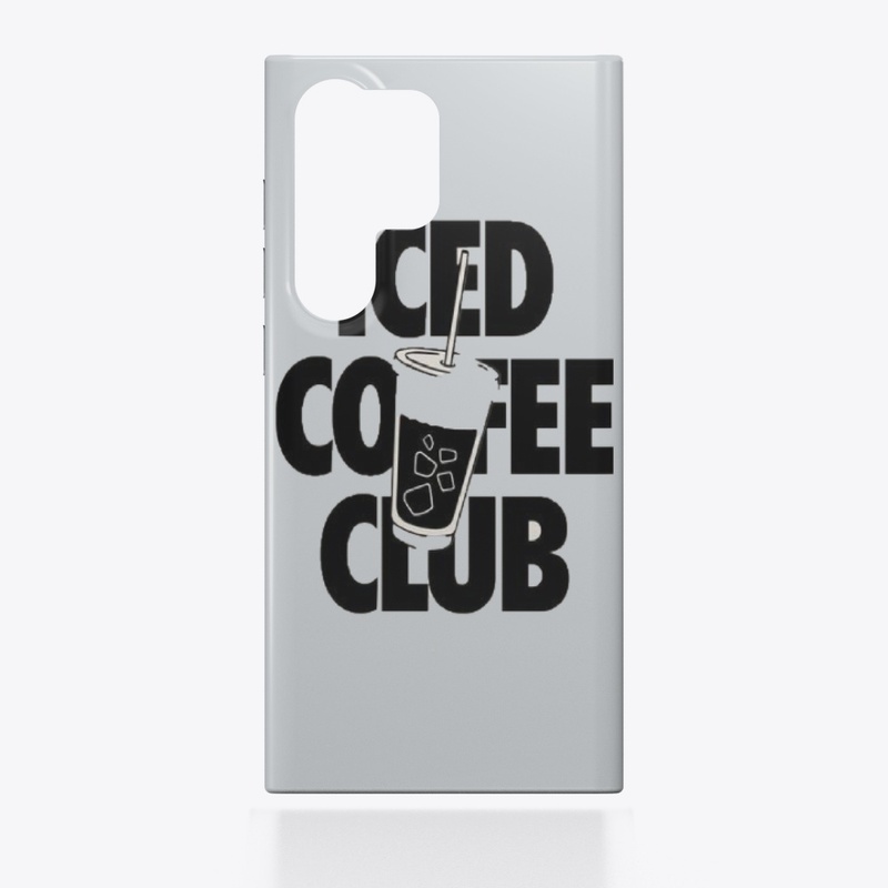 Ice coffee club design