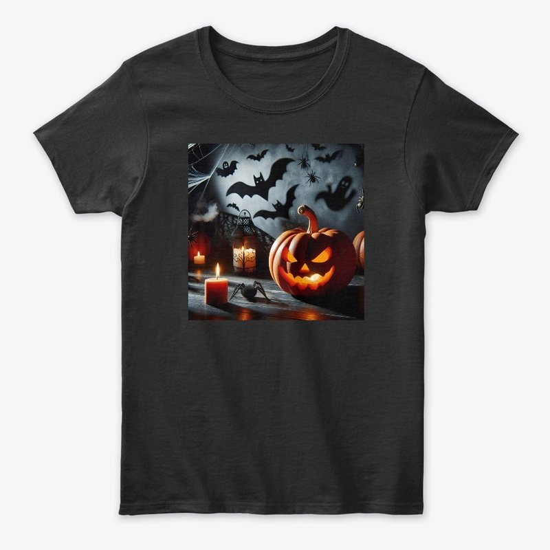 Spooky Halloween Night Eerie Design