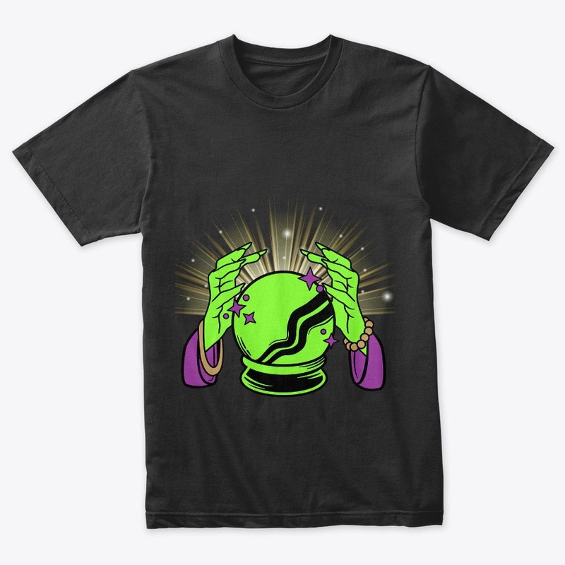 Halloween with Witch Magical Hand